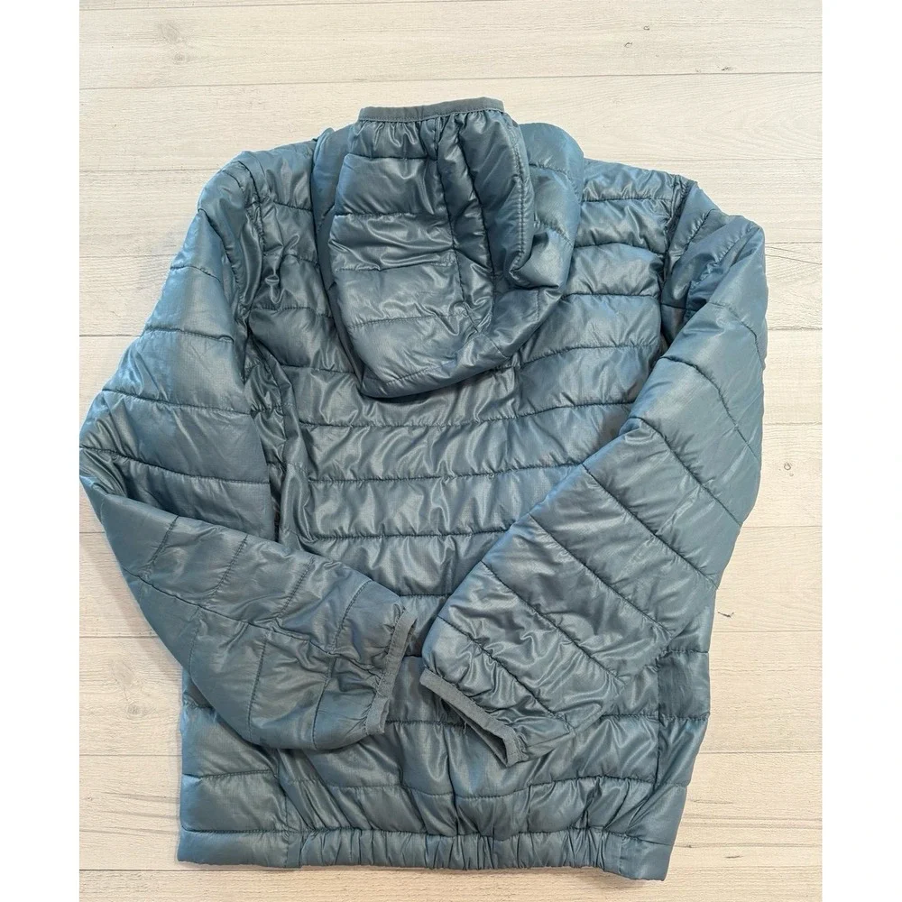 Primary kids lightweight‎ puffer jacket blue dusk size 10